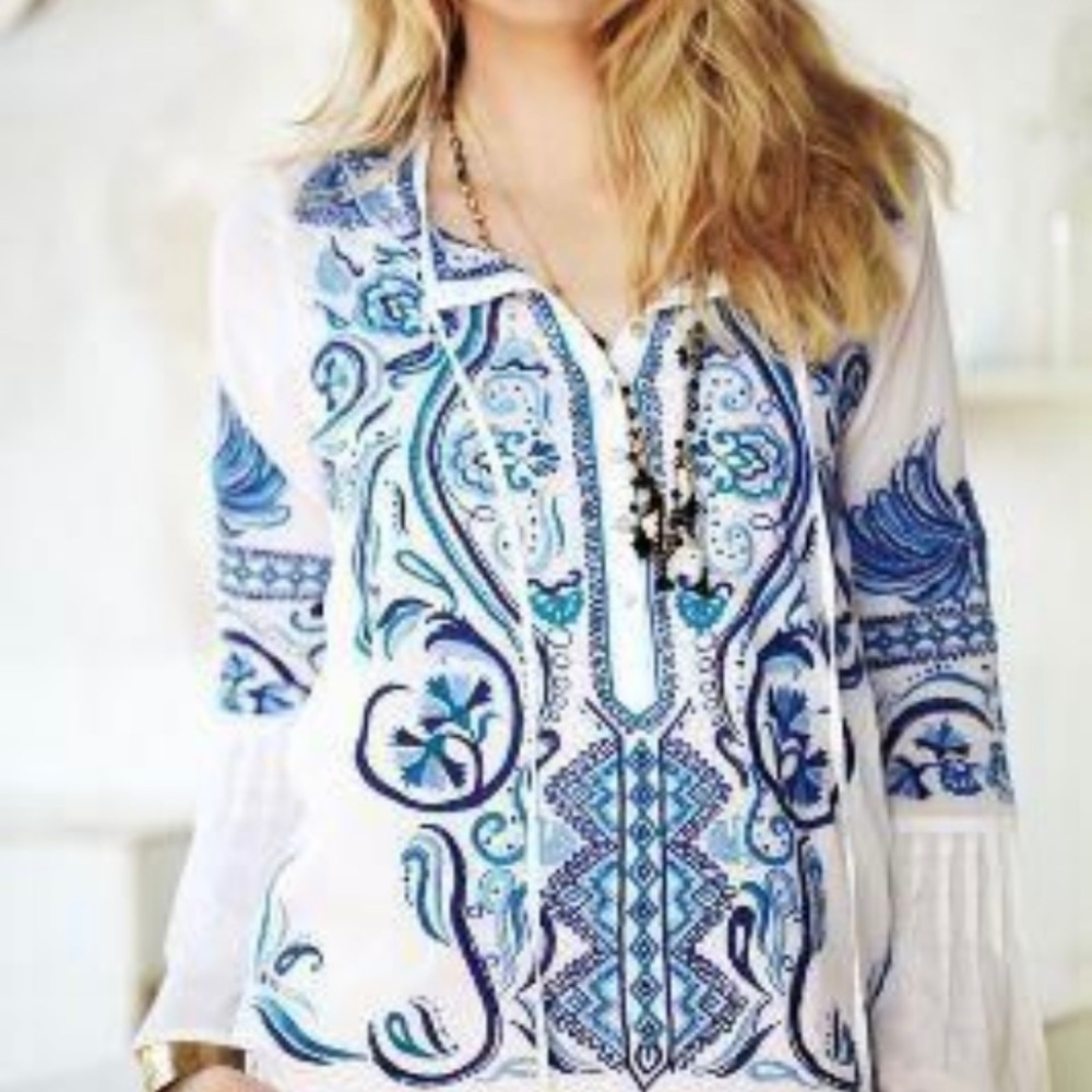 Gorgeous Anthropologie boho top. Never worn.